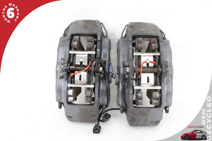 2004-2015 Audi Q7 VW Touareg Front Left and Right Side Brake Caliper Set OEM