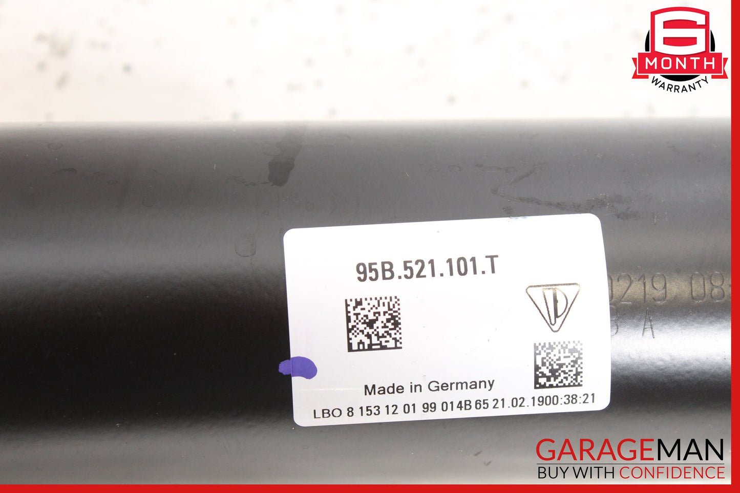 2015-2024 Porsche Macan 95B SUV Rear Propeller Driveshaft 95B521101T OEM