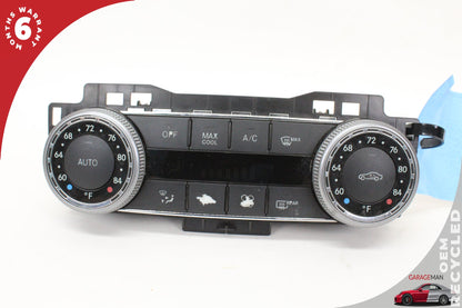 2008-2011 Mercedes W204 C300 AC Temperature Climate Control Switch Panel OEM