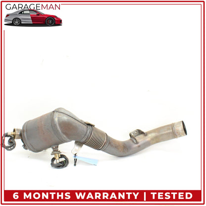 2010-2017 BMW 550i F07 Left Driver Side Exhaust Downpipe 7645441 OEM