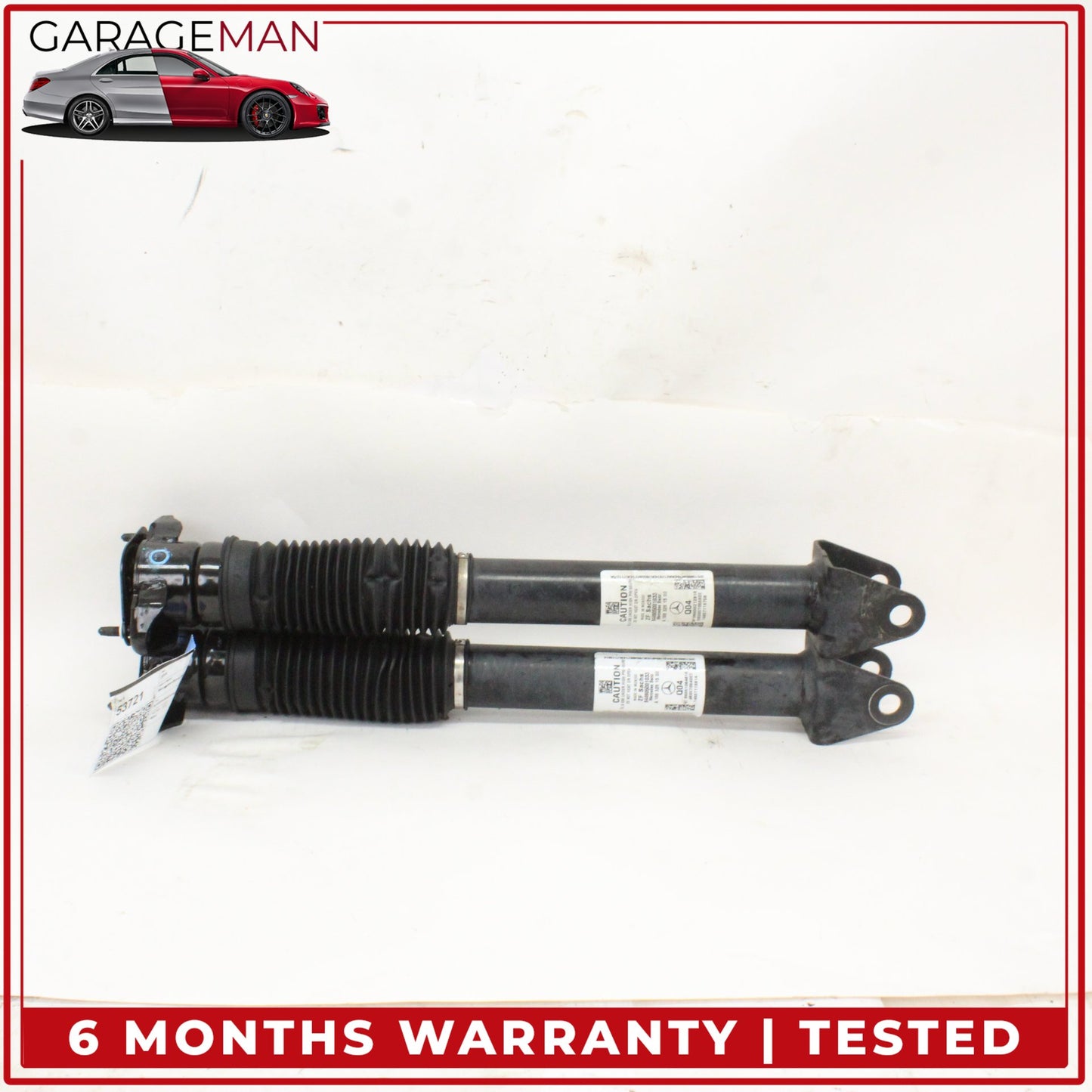 2012-2019 Mercedes W166 ML350 Rear Left and Right Shock Strut Absorber Set OEM
