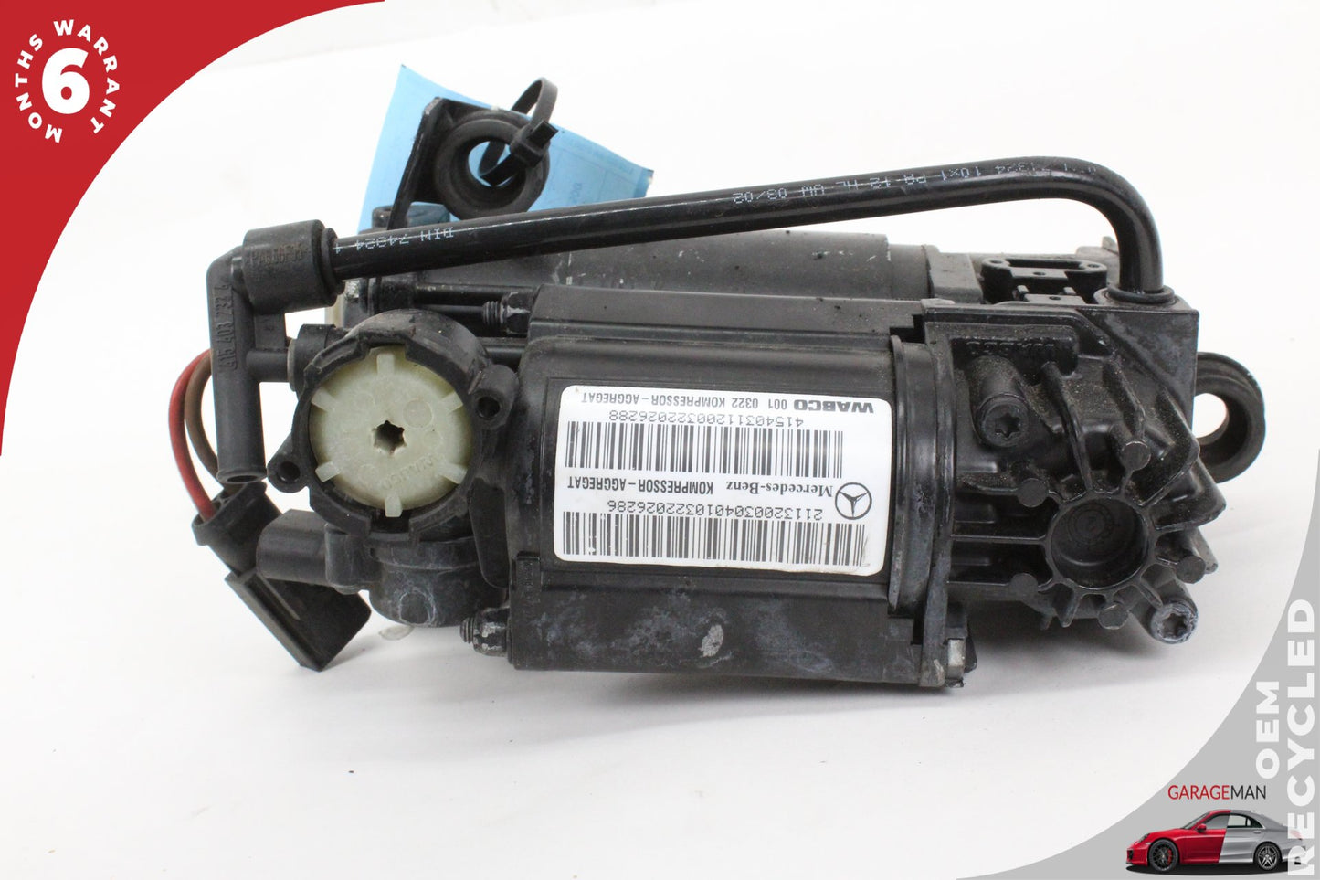 2000-2011 Mercedes W211 E500 Air Suspension Compressor Pump 2113200304 OEM