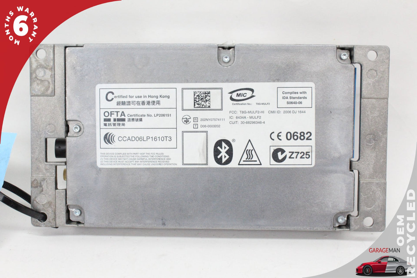 2009-2015 BMW 750i 740i X5 Bluetooth Communication Control Module 9224674 OEM