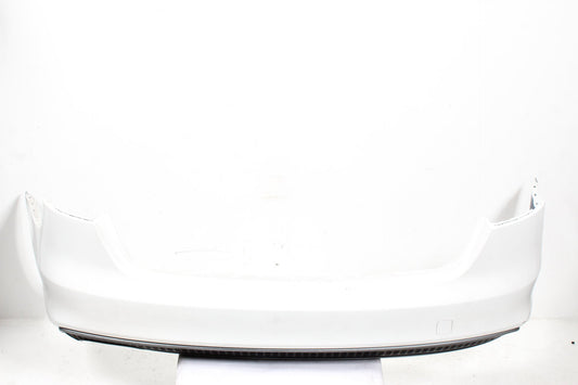 2013-2016 Audi A4 B8 Sedan Rear Bumper Cover White 8K5807511J OEM
