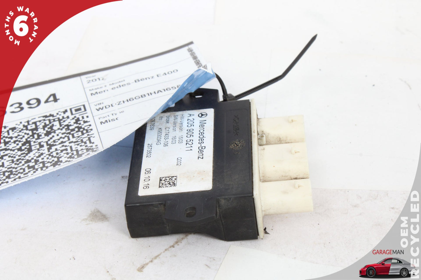 17-19 Mercedes-Benz E400 W213 Wagon Rear Bumper Switch Control Module 2059055211