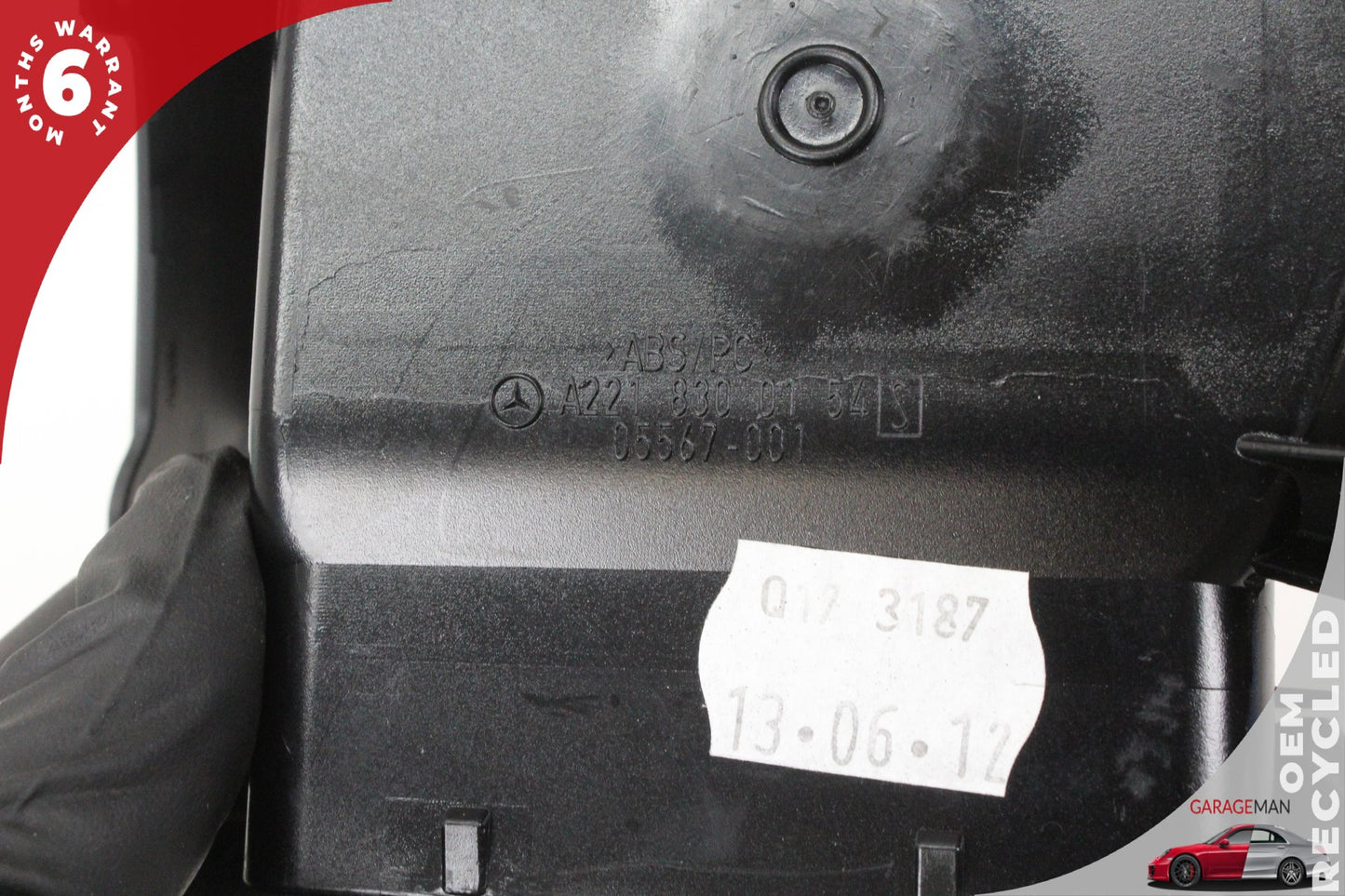07-14 Mercedes-Benz S550 W221 Left Dashboard AC Air Vent 2218300154 Genuine