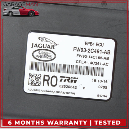 2014-2020 Jaguar F-Type X152 Electronic Parking Brake Control Module Unit OEM