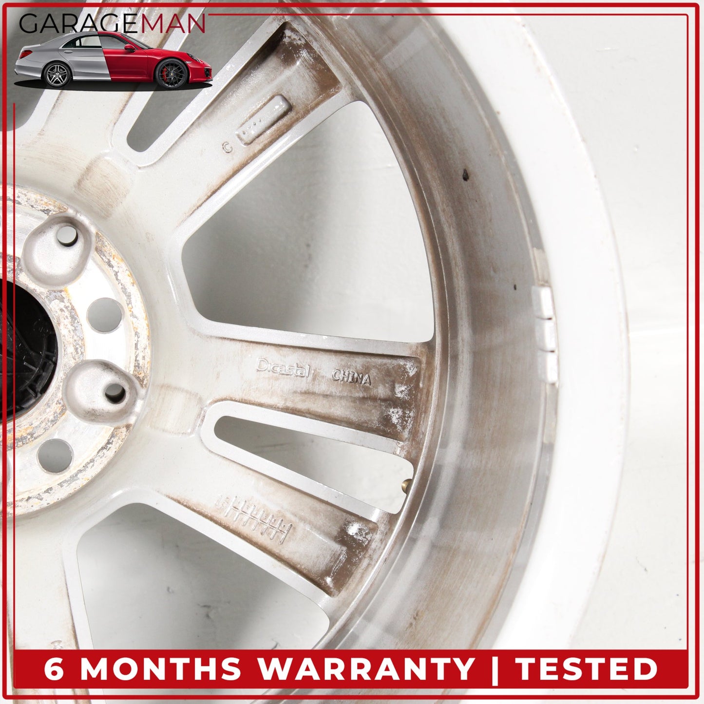 2014-2016 Mercedes W212 E350 Twin 5 Spoke Wheel Rim 8.5JX18H2ET48 2124015702 OEM