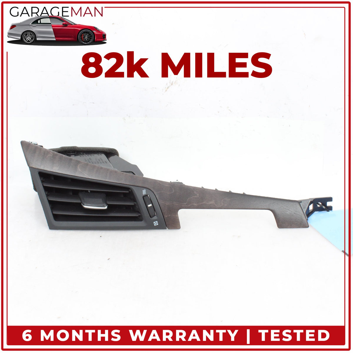 2014-2024 Infiniti Q50 Front Right Side Dash AC Air Vent w/ Trim 687504GA0A OEM