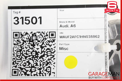 2012-2018 Audi A6 A7 Front Center Armrest Lid Cover Black 4G0864248C OEM