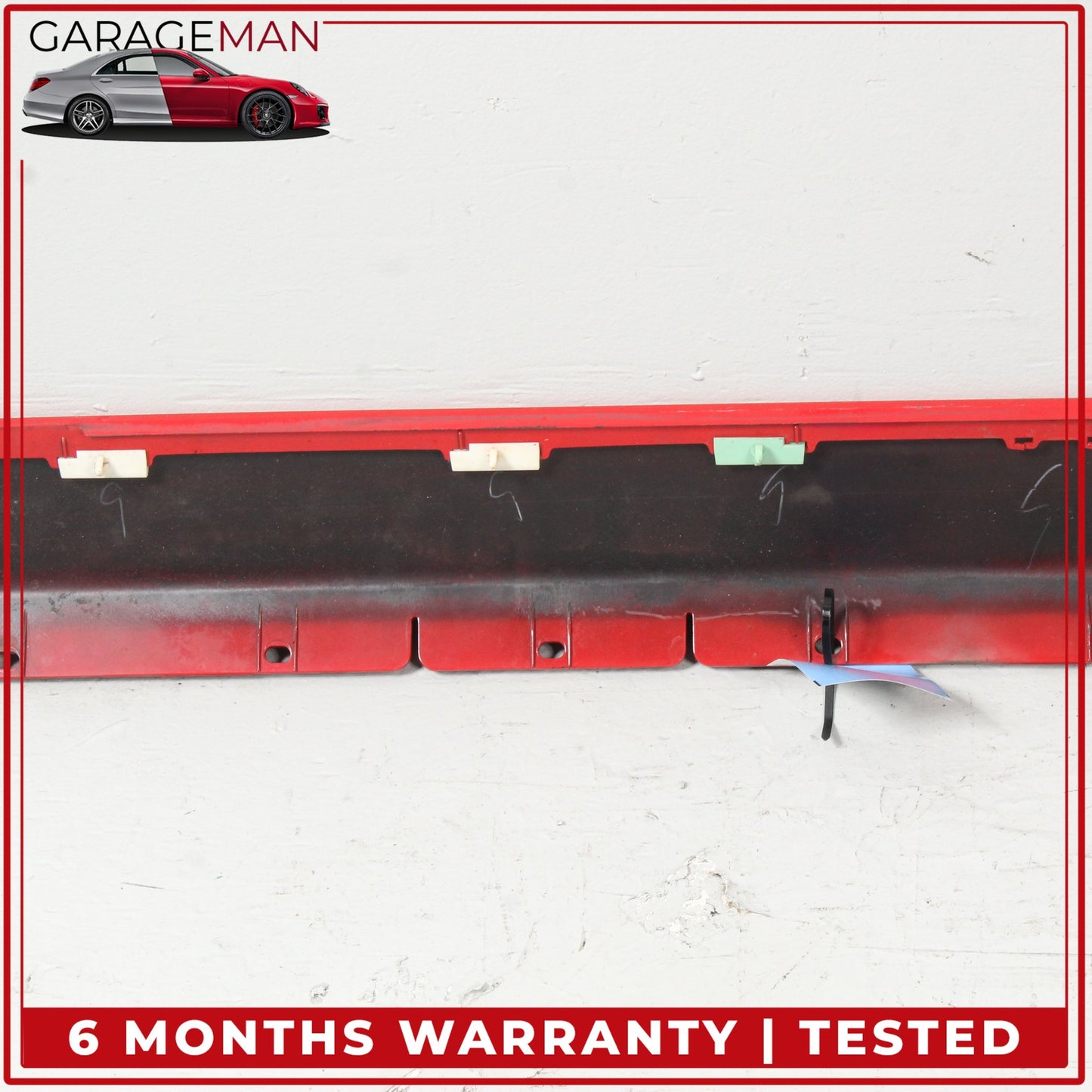2002-2005 Ford Thunderbird Left Side Skirt Rocker Panel Red 1W637610155A OEM