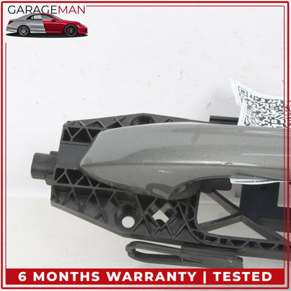 2019-2025 Audi Q3 Front Left Driver Side Exterior Door Handle Gray Metallic OEM