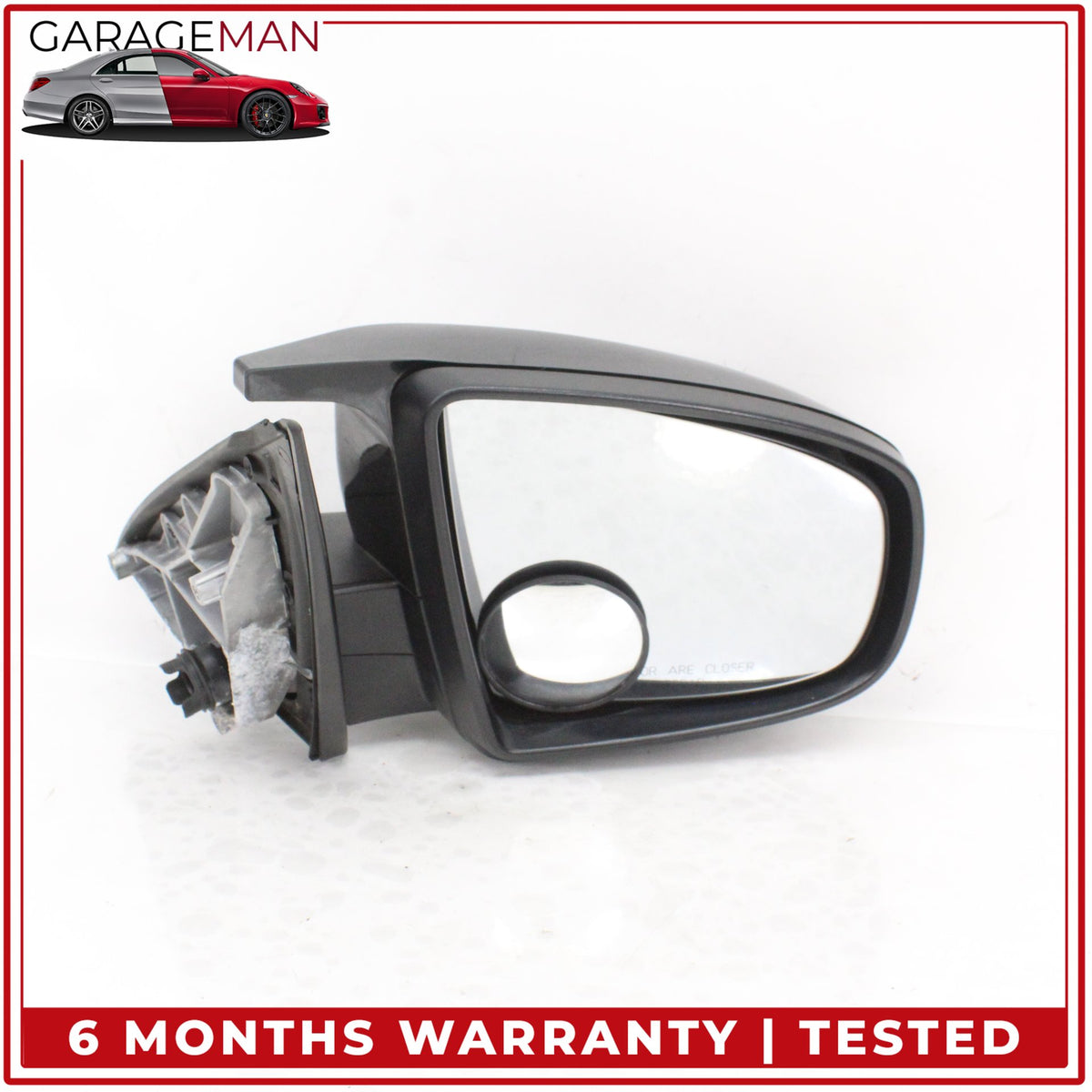 2007-2013 BMW X5 E70 Front Right Passenger Side Door Rear View Mirror Black OEM