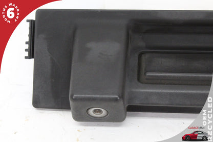 2010-2013 Porsche Panamera 970 Trunk Tailgate Release Open Handle w/ Camera OEM
