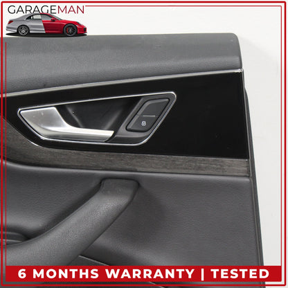 2017-2019 Audi Q7 Rear Left Driver Side Interior Door Trim Panel 4M0867305G OEM