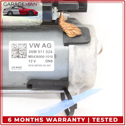 2015-2026 Audi Q7 Q8 SQ5 VW Touareg Engine Starter Motor Denso 06M911024 OEM