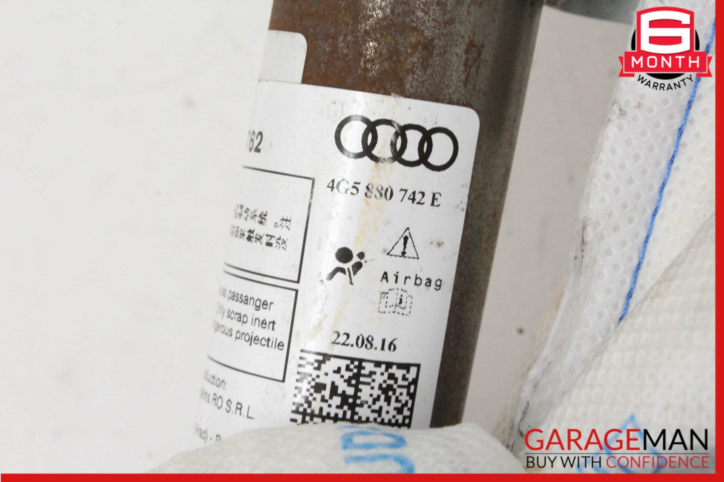 2016-2018 Audi A6 S6 Right Passenger Side Upper Roof Curtain Air Bag OEM