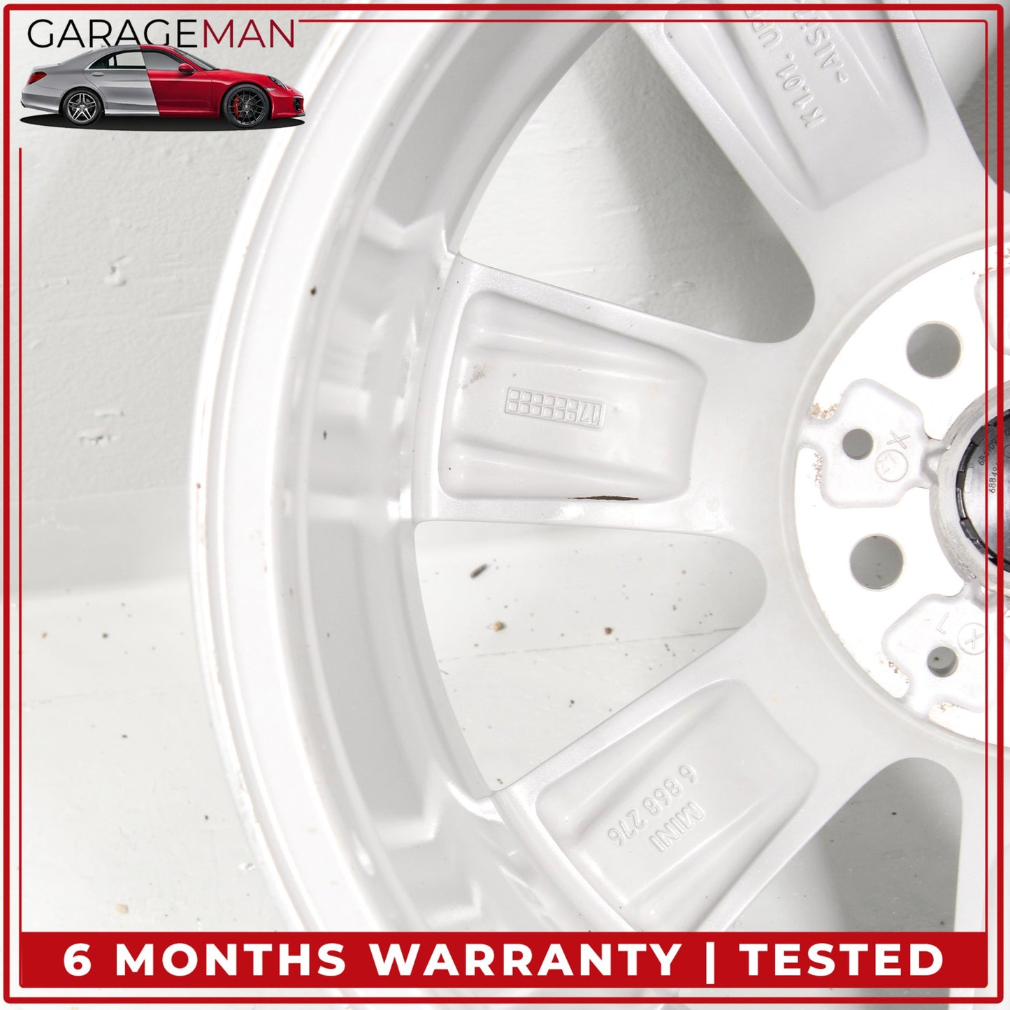 2017-2024 Mini Cooper Countryman Front or Rear Side Wheel Rim 7.5JX17H2 IS52 OEM