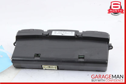 2003 Mercedes-Benz S55 AMG W220 Sedan A/C Heater Climate Control Switch 2208301185 Genuine