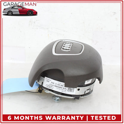 2012-2015 Audi A6 A7 S6 S7 Front Left Steering Wheel Airbag Brown 4G0880201G OEM