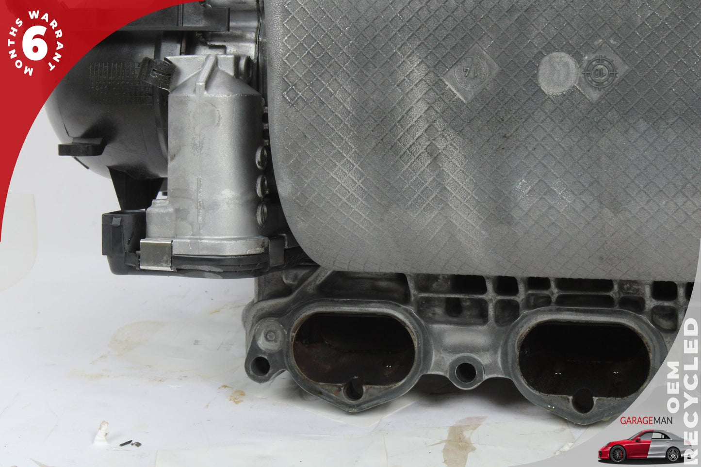 2007-2012 Mercedes W221 S550 Engine Intake Manifold w/ Mass Air Flow Sensor OEM