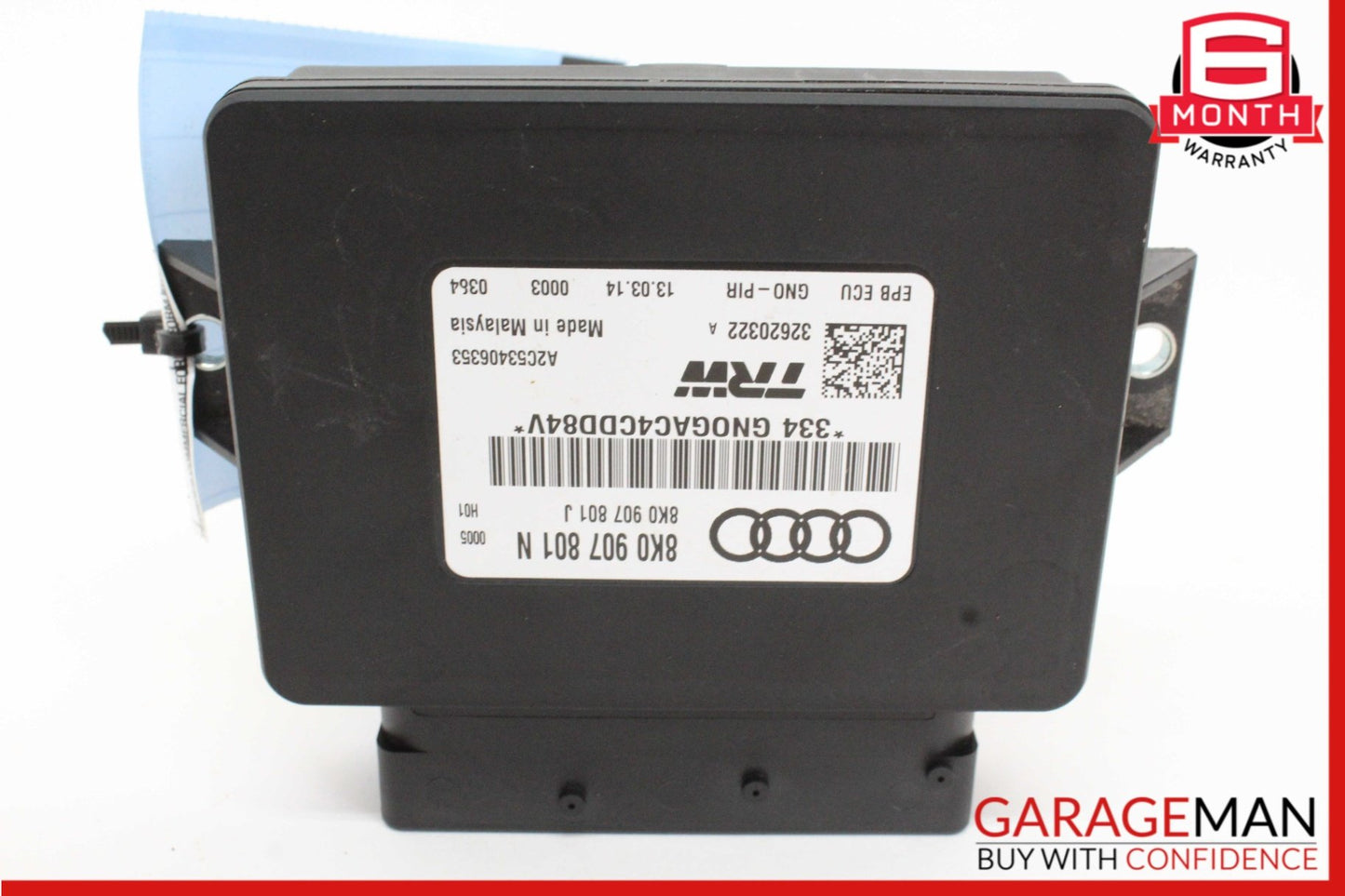 2013-2017 Audi RS5 8T Convertible Parking Brake Control Module 8K0907801N