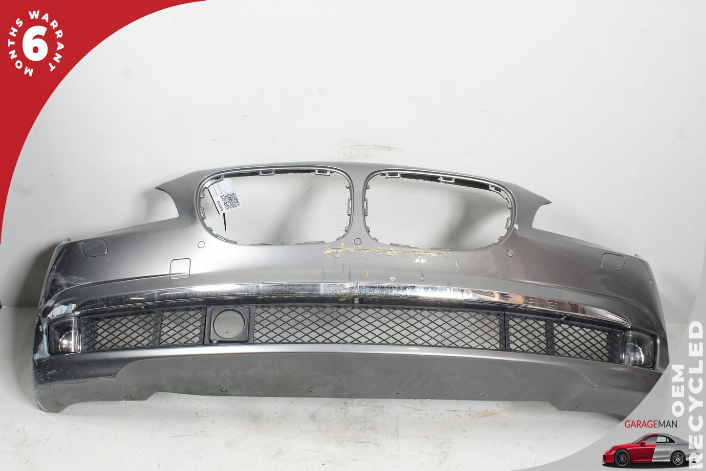 2009-2012 BMW 750i 740i 760i Front Bumper Cover Assembly Silver 7251634 OEM