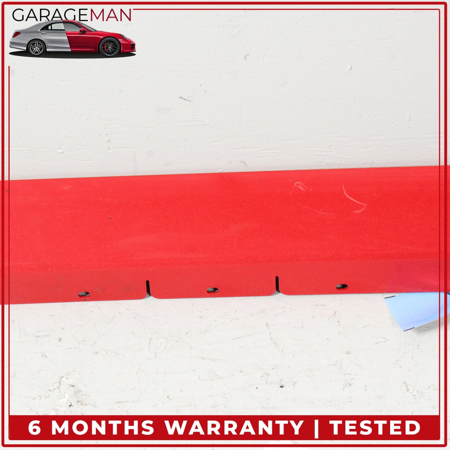 2002-2005 Ford Thunderbird Left Side Skirt Rocker Panel Red 1W637610155A OEM