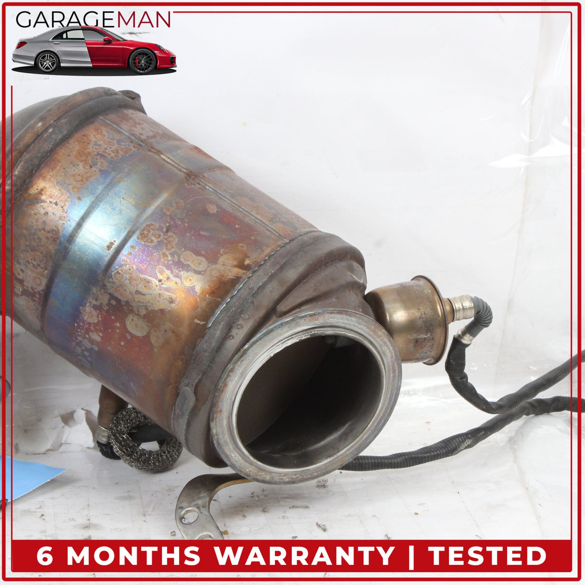 2010-2015 BMW 650i 550i 4.4L V8 Left and Right Side Exhaust Downpipe 7618674 OEM
