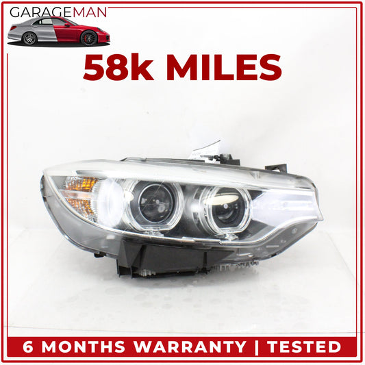 2015-2017 BMW 430i Gran Coupe Front Right Side Xenon Head Light Lamp 7460630 OEM