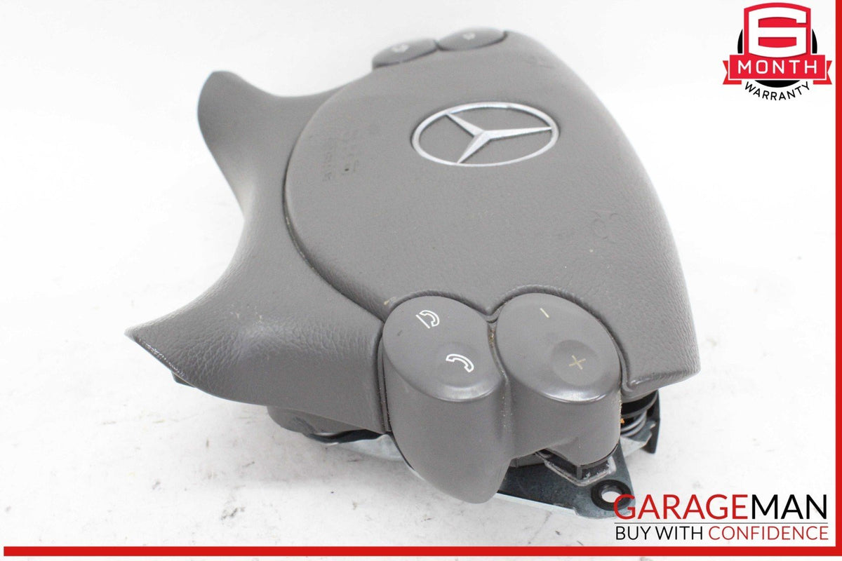 03-12 Mercedes W211 E320 CDI Front Left Steering Wheel Airbag Air Bag Gray OEM