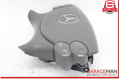 03-12 Mercedes W211 E320 CDI Front Left Steering Wheel Airbag Air Bag Gray OEM