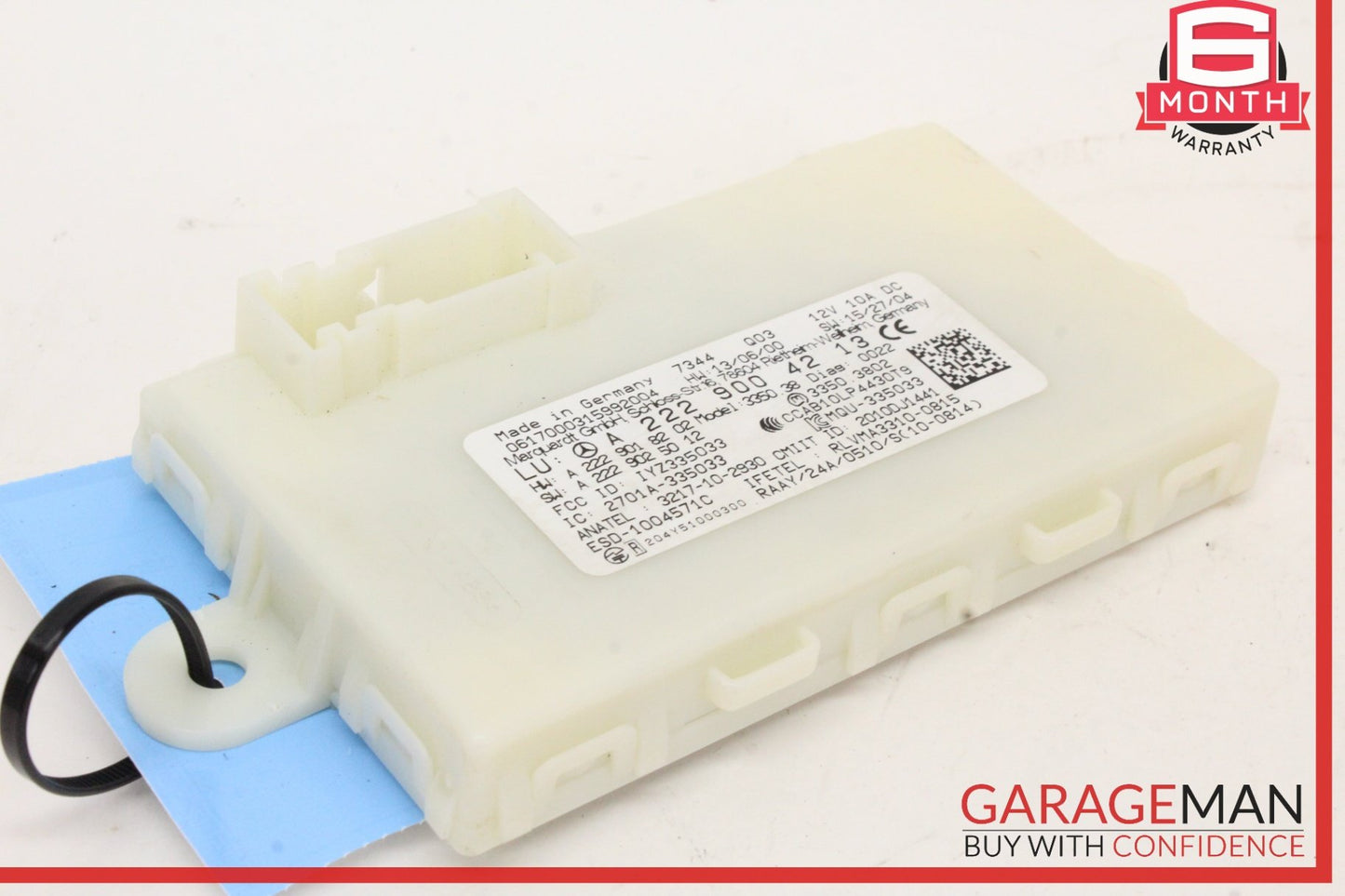 2014-2020 Mercedes-Benz C300 W205 Keyless Go Entry Control Module 2229004213