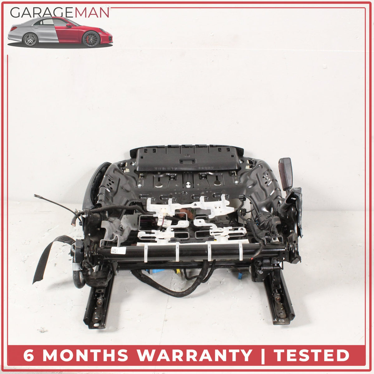 2015-2023 Mercedes W213 E300 Front Left Seat Track Frame Rail w/ Motors OEM