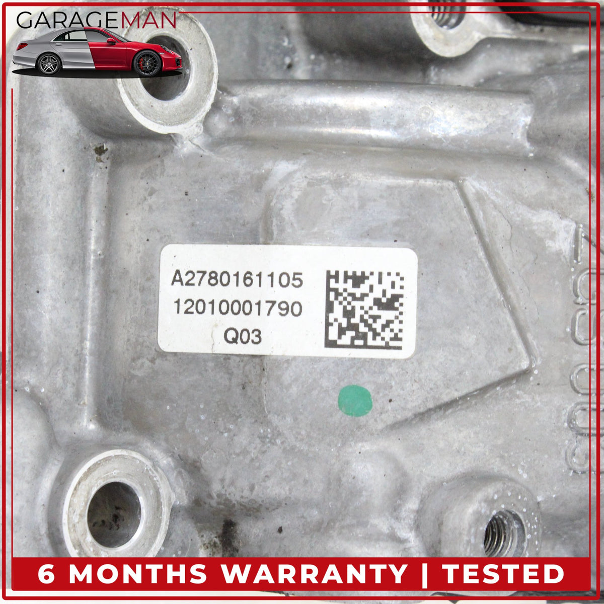 2011-2020 Mercedes W216 CL550 Left Side Cylinder Head Valve Cover 2780161105 OEM