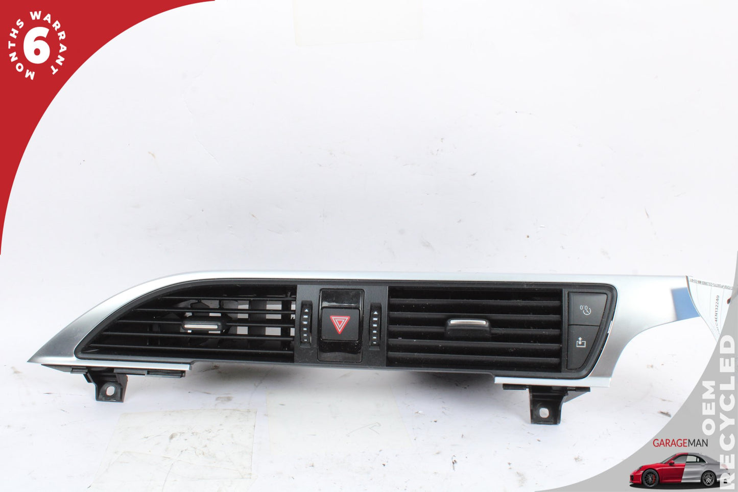 2012-2018 Audi A6 A7 Center Dash Air Vent Hazard Switch 4G0941509 OEM