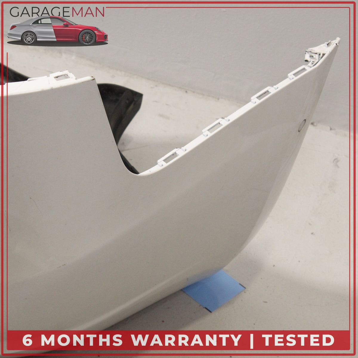 2017-2022 Tesla Model 3 Rear Bumper Cover 108398300G Pearl White OEM
