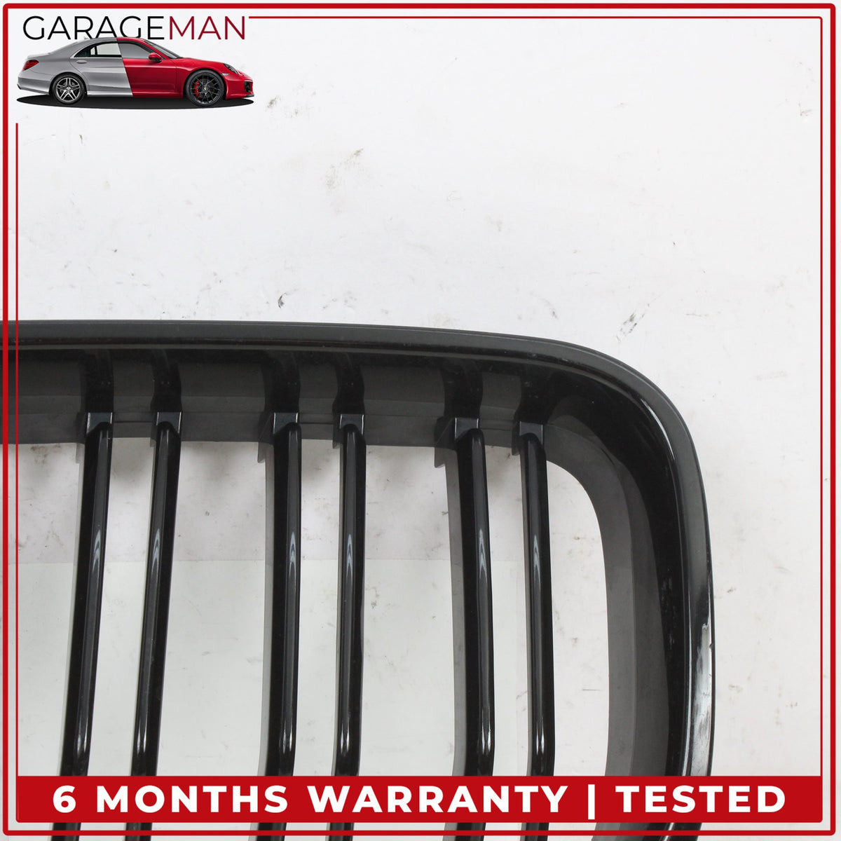 2012-2019 BMW 650i F13 Front Left & Right Hood Radiator Grille