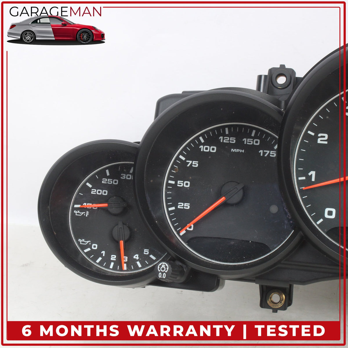 2017-2018 Porsche Cayenne 958 Speedometer Cluster w/ Control Modules Set OEM