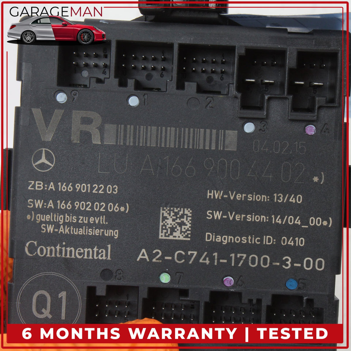 2012-2020 Mercedes W242 B Electric Drive Front Right Door Control Module OEM