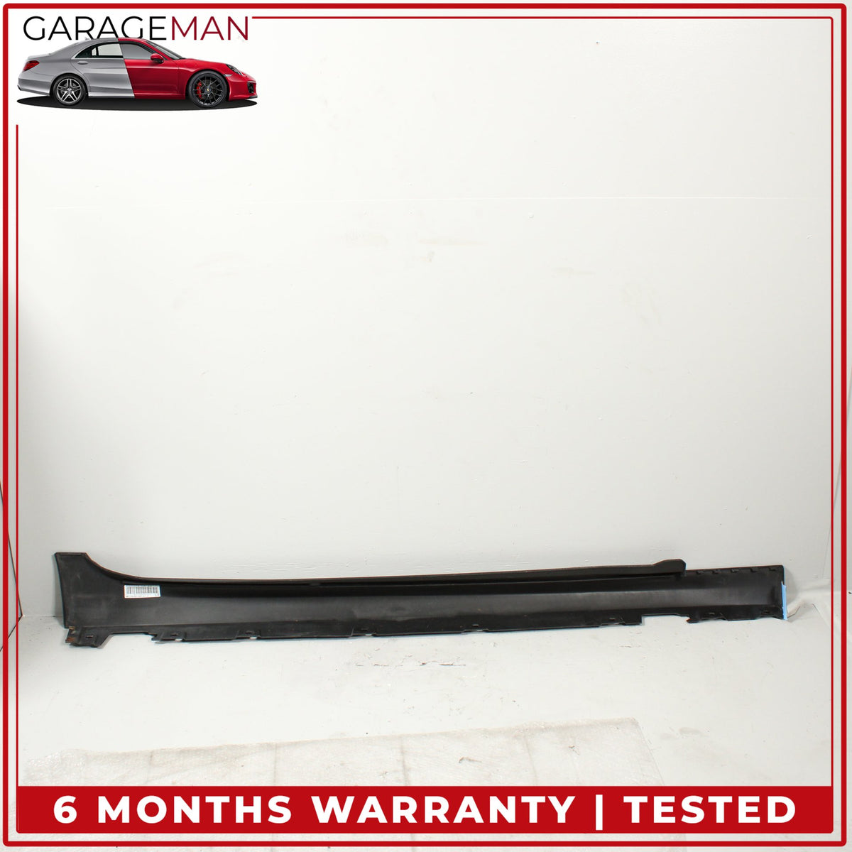 2013-2019 BMW 650i 640i F06 Left Side Skirt Rocker Panel Black 8052655 OEM