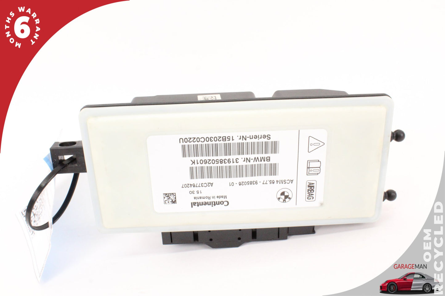 11-16 BMW 320i F30 RWD Center Console Control Module Unit A2C37764207 OEM
