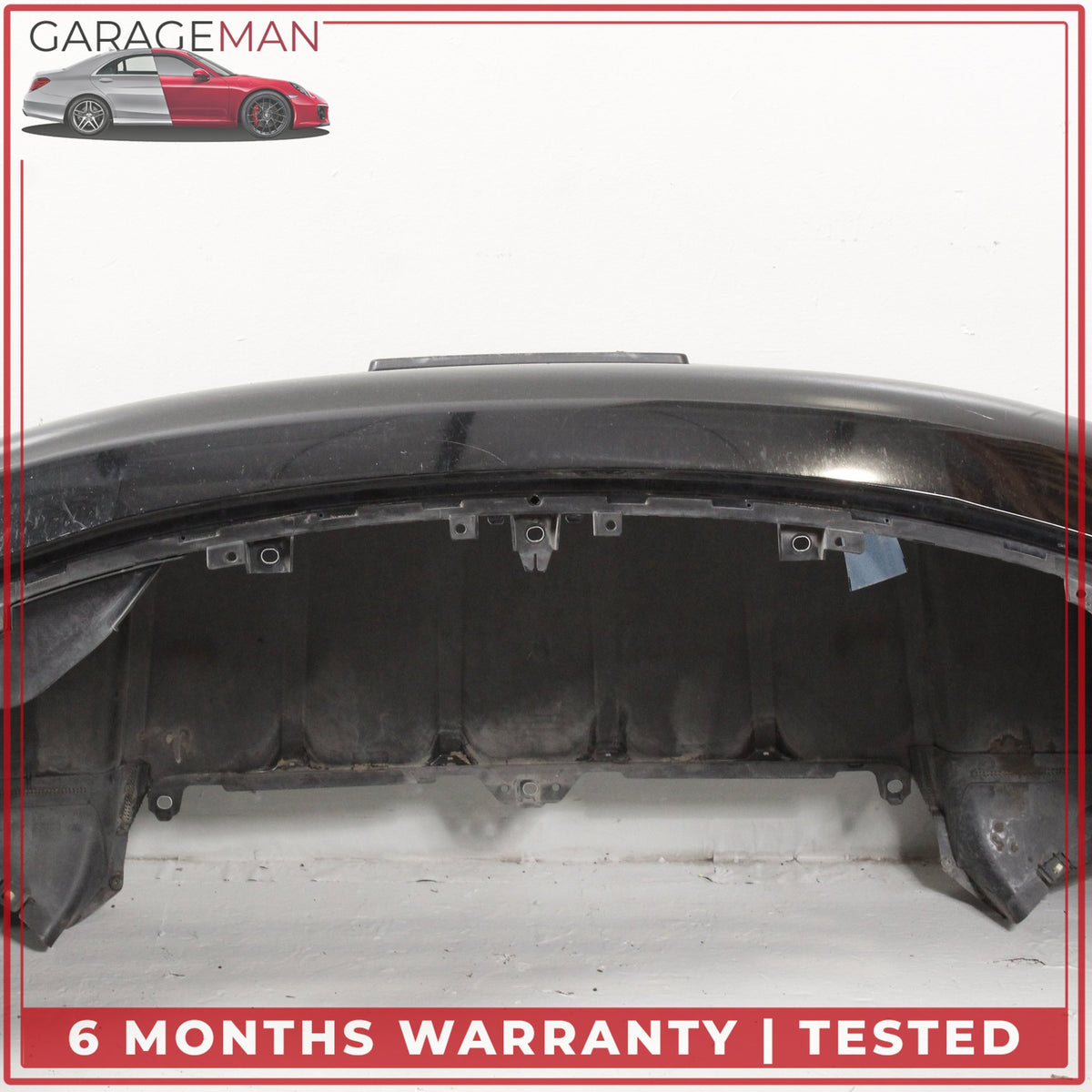 2015-2018 Porsche Cayenne 958 Front Bumper Cover Assembly Black OEM