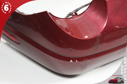 02-05 Ford Thunderbird Convertible Rear Bumper Cover Red 1W6Z17K835BAA