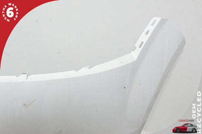 2008-2015 Audi TT 8J AWD Rear Bumper Cover Panel Assembly 8J0807317 Ibis White
