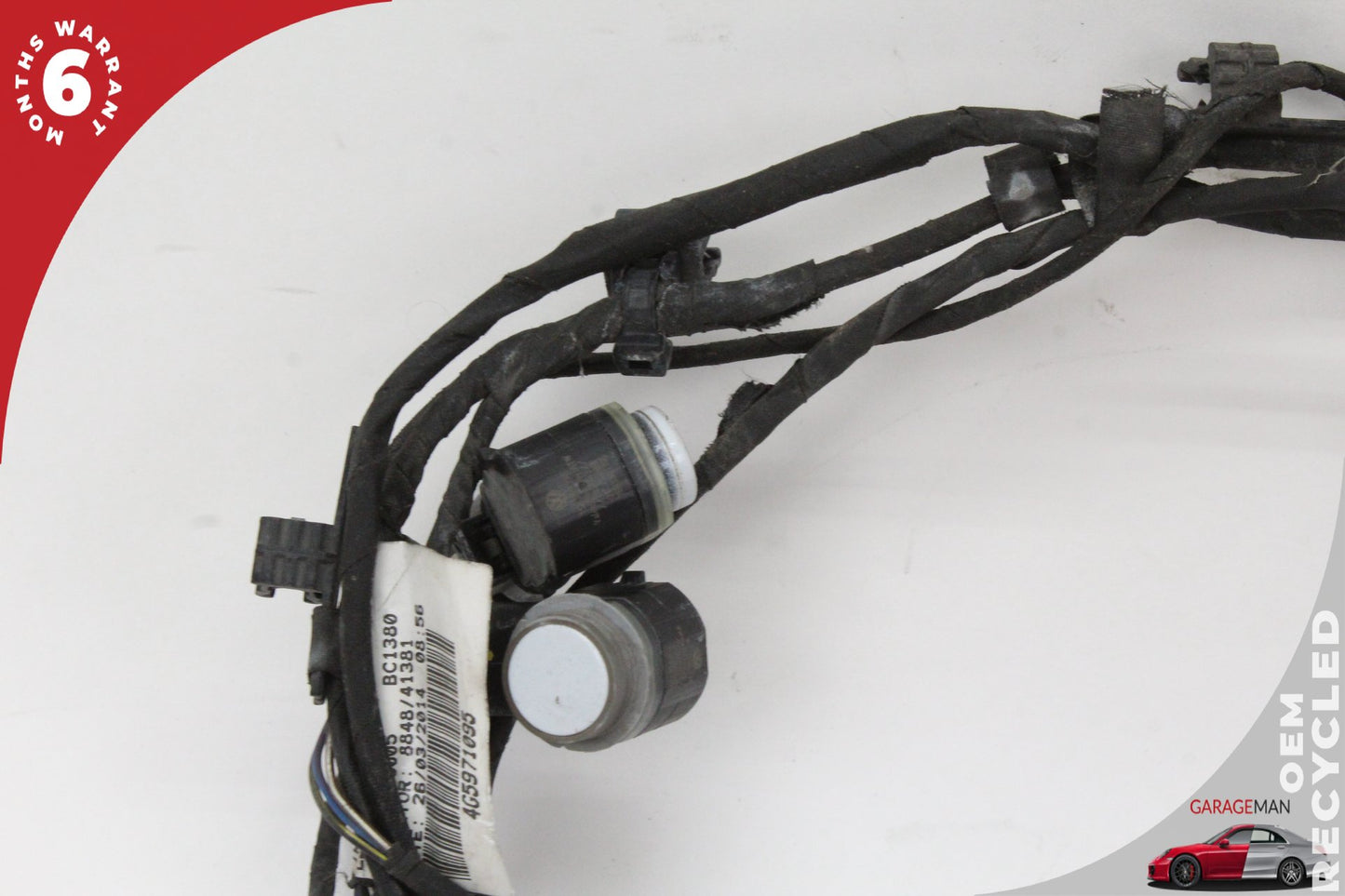2012-2018 Audi A6 S6 Front Bumper Parking Sensor Wire Harness 4G5971095 OEM