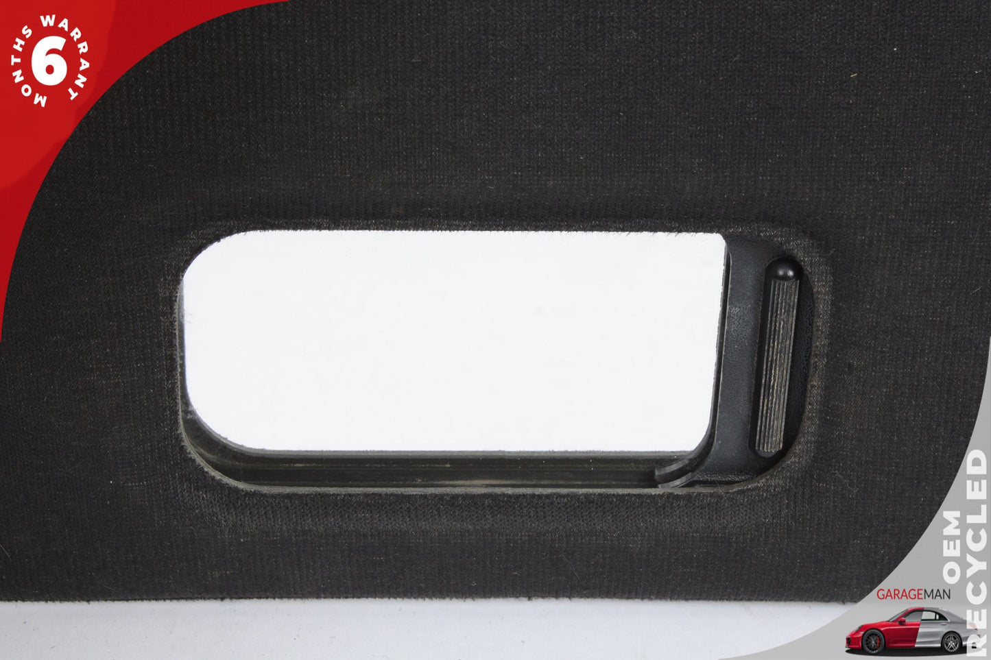 2002-2005 Ford Thunderbird Front Left Side Sun Visor Black 1W637604132ACW OEM