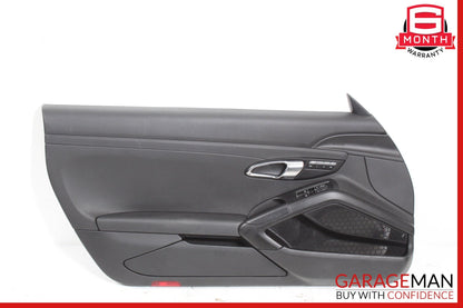 2014-2016 Porsche Cayman 981 Front Left Side Door Trim Panel 991555541 OEM