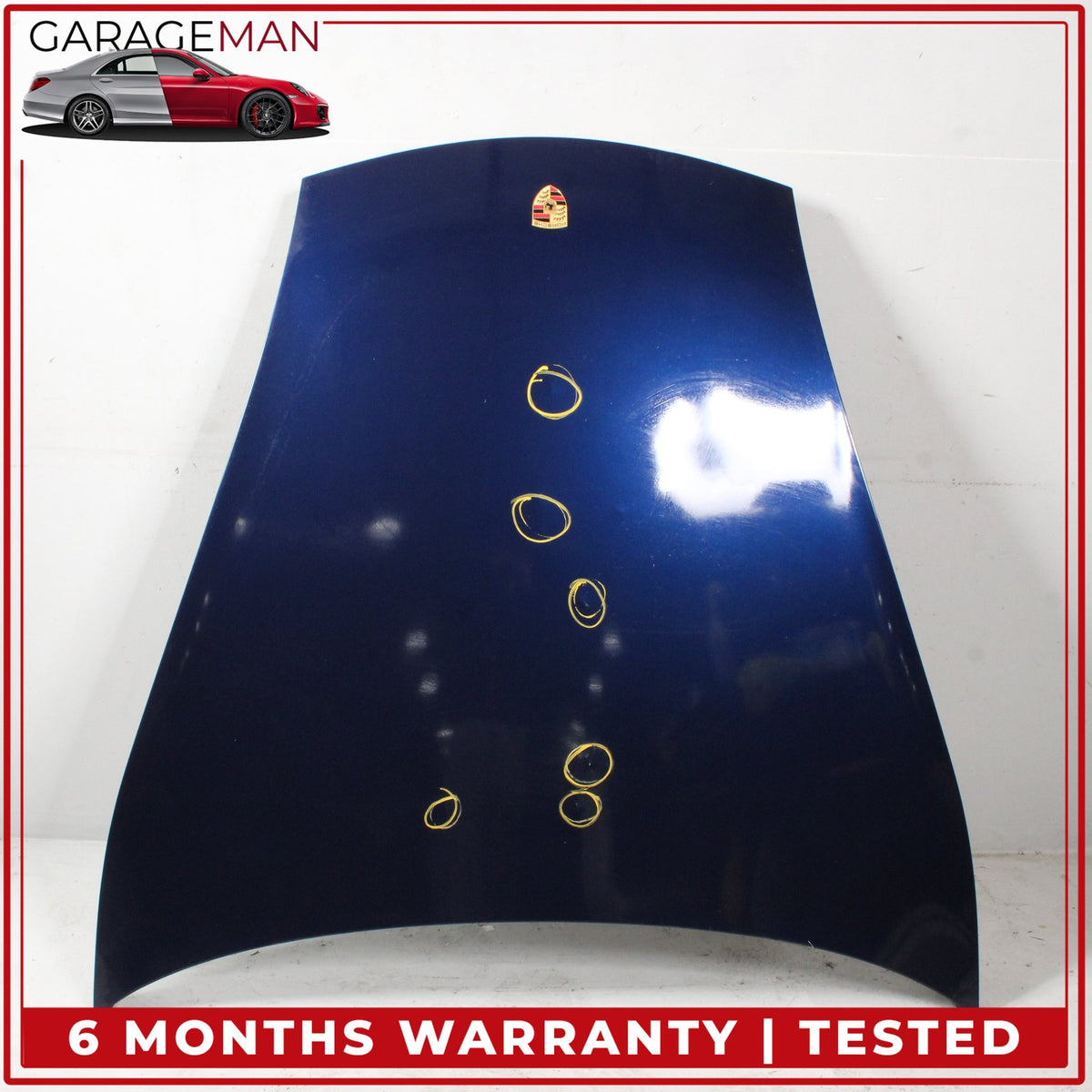 1997-2005 Porsche 911 Carrera 996 Front Hood Bonnet Panel 99651101102 OEM