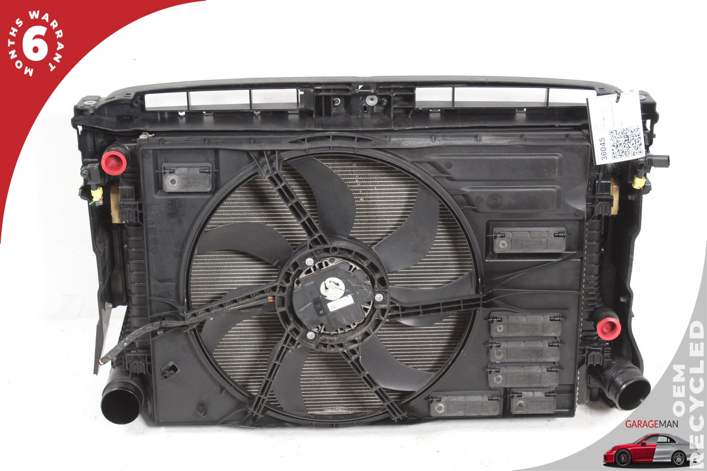 2015-2019 Volkswagen Golf MK7 Alltrack Engine Radiator Cooling Fan Assembly OEM